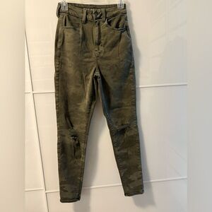 American Eagle Outfitters Camo Jeans